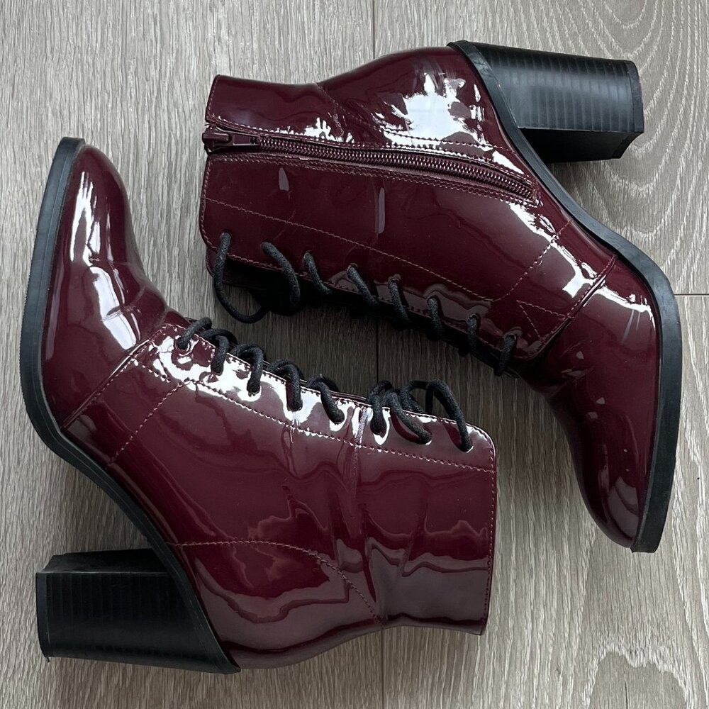 Forever21 Patent Leather Boots